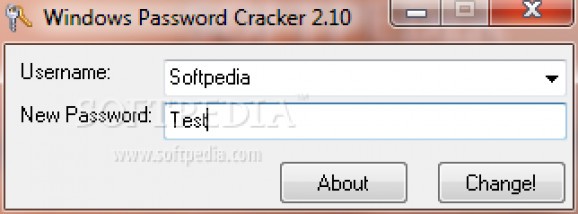 Windows Password Cracker screenshot