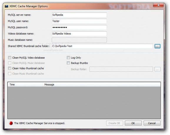 XBMC Cache Manager screenshot