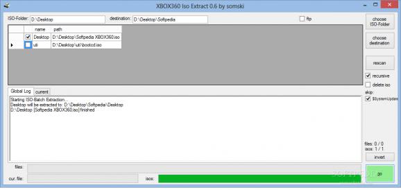 XBOX 360 ISO Extract screenshot