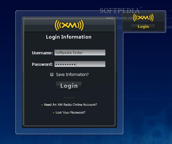 XM Online Radio screenshot