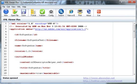 XML Viewer Plus screenshot