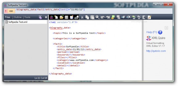 XMLQuire screenshot