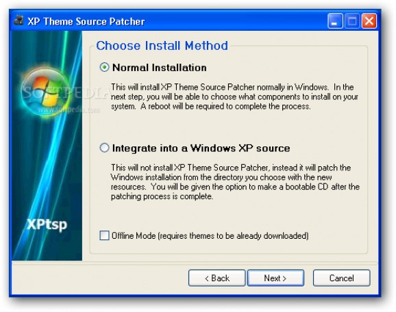 XP Theme Source Patcher screenshot