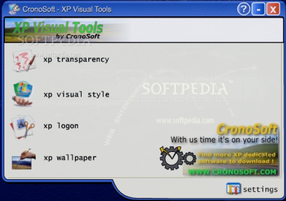 XP Visual Tools screenshot