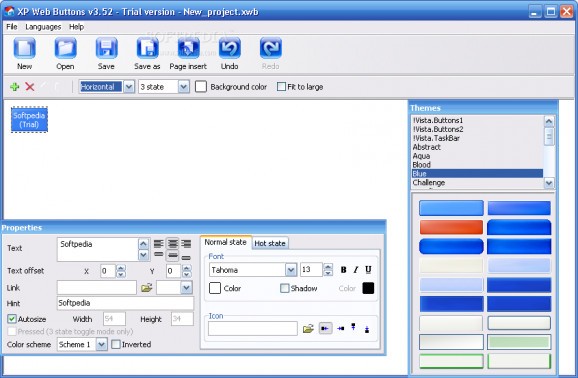 XP Web Buttons screenshot