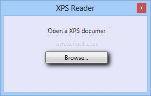 XPS Reader screenshot