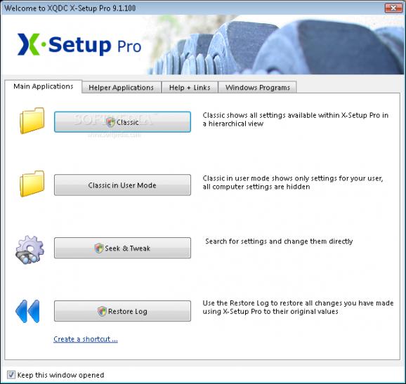 X-Setup Pro screenshot