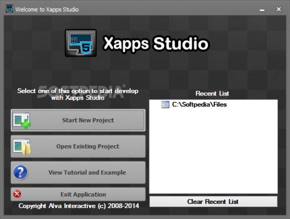 Xapps Studio (formerly Xapps Desktop) screenshot