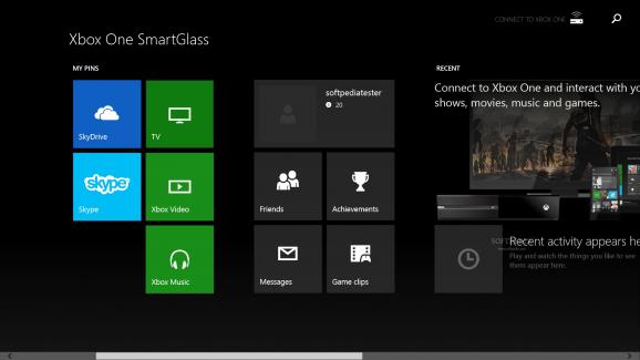 Xbox One SmartGlass for Windows 10/8.1 screenshot