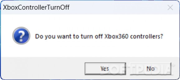 XboxControllerTurnOff screenshot