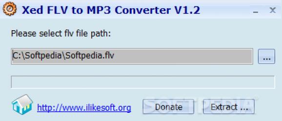 Xed FLV to MP3 Converter screenshot