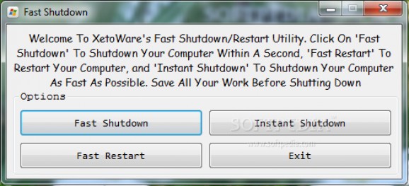 Fast Shutdown screenshot