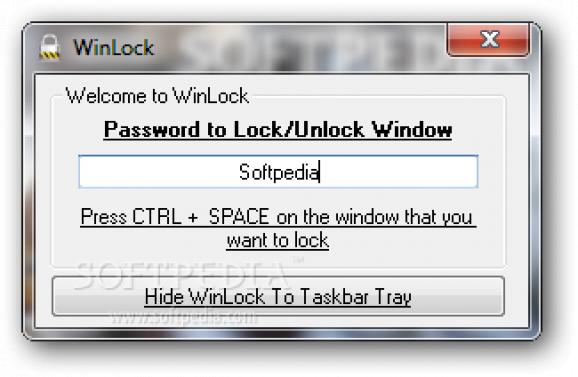 WinLock screenshot