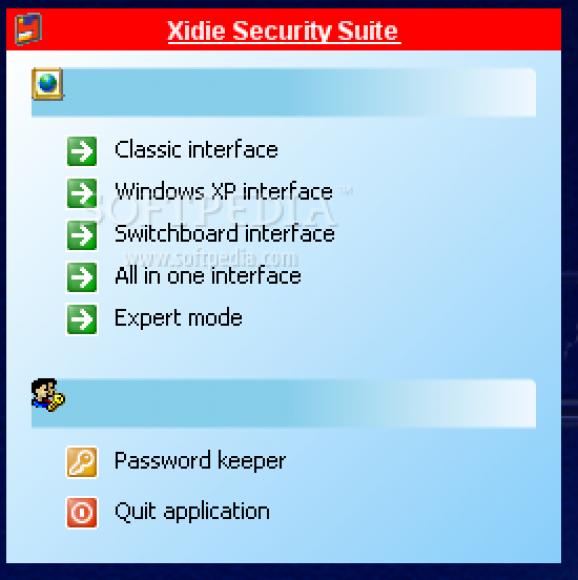 Xidie Security Suite screenshot