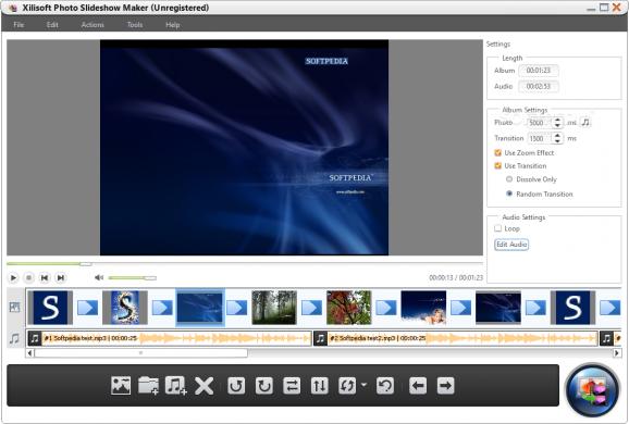 Xilisoft Photo Slideshow Maker screenshot