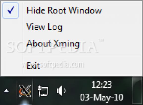 Xming screenshot