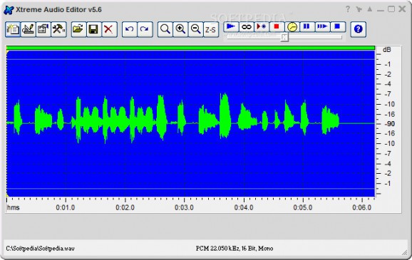Xtreme Audio Editor screenshot