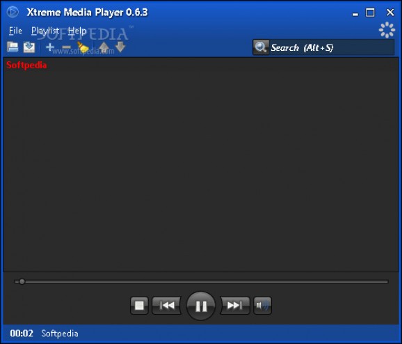 Xtreme Media Player screenshot