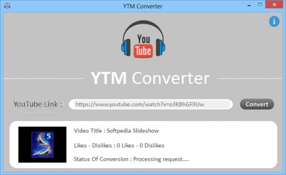 YTM Converter screenshot
