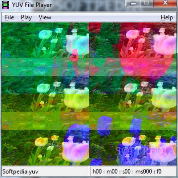 YUV File Player screenshot