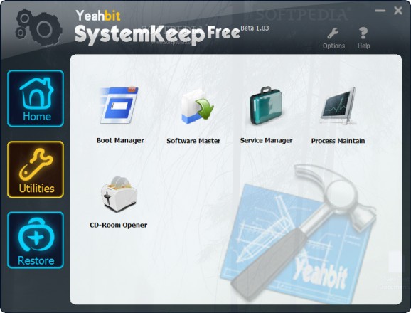 Yeahbit Systemkeep Free screenshot