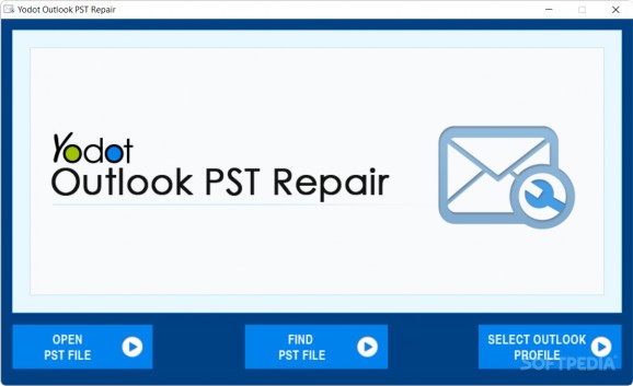 Yodot Outlook PST Repair screenshot