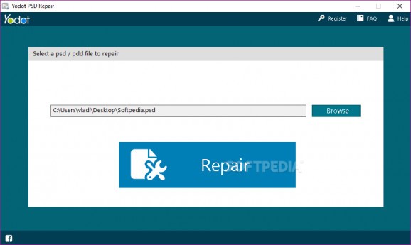 Yodot PSD Repair screenshot