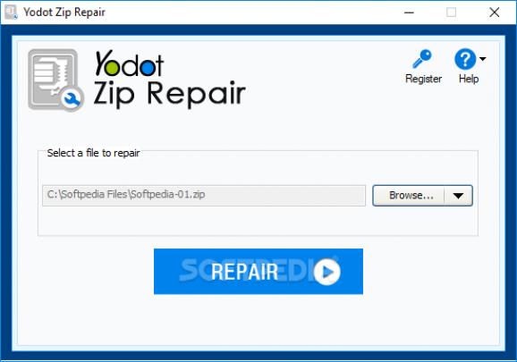 Yodot ZIP Repair screenshot