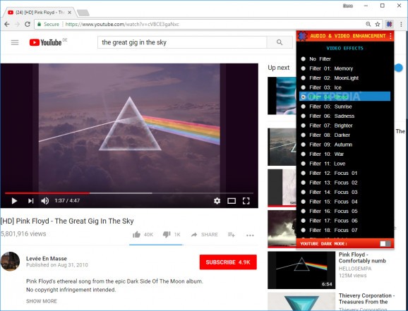 Video Effects for YouTube And Audio Enhancer screenshot