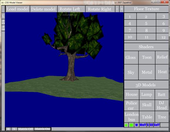 Z3D Model Viewer screenshot