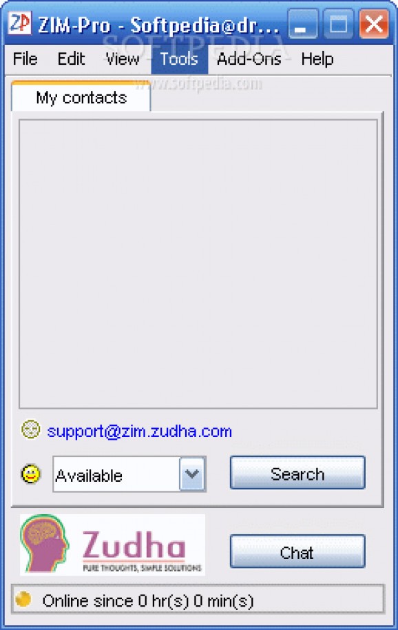 ZIM-Pro screenshot