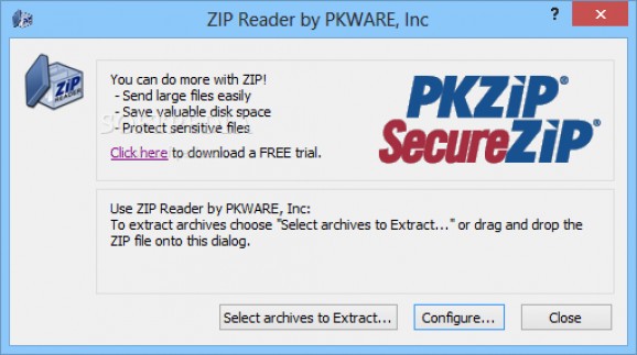 ZIP Reader screenshot