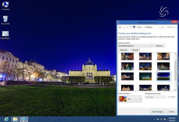 Zagreb Nights Theme screenshot