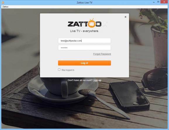 Zattoo screenshot