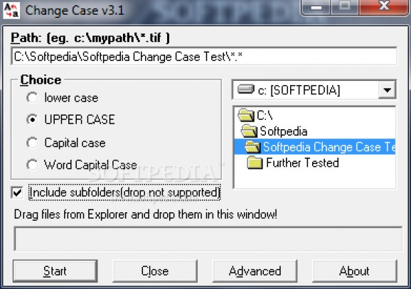Change Case screenshot