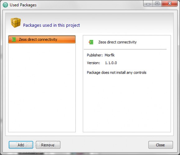 Zeos Package screenshot