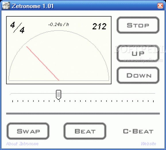 Zetronome screenshot