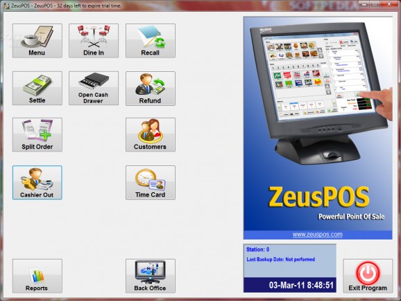 ZeusPOS screenshot