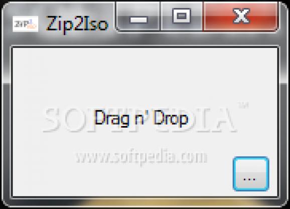 Zip2Iso screenshot