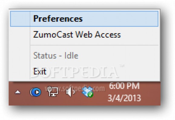 ZumoCast screenshot