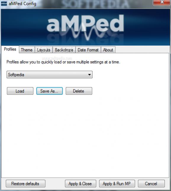 aMPed screenshot