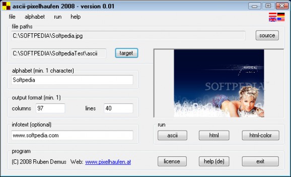 ascii-pixelhaufen 2008 screenshot