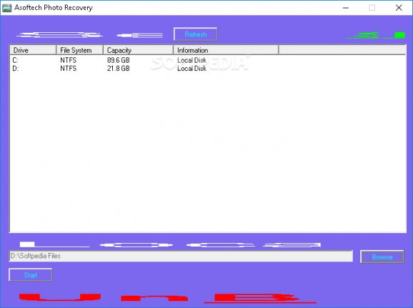 Asoftech Photo Recovery screenshot
