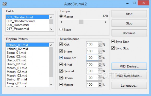 AutoDrum screenshot