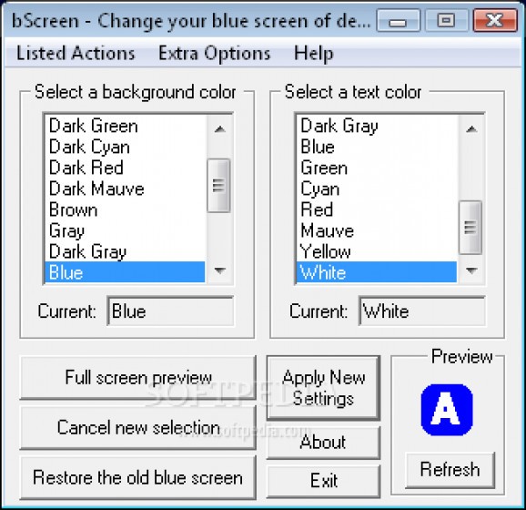 bScreen screenshot