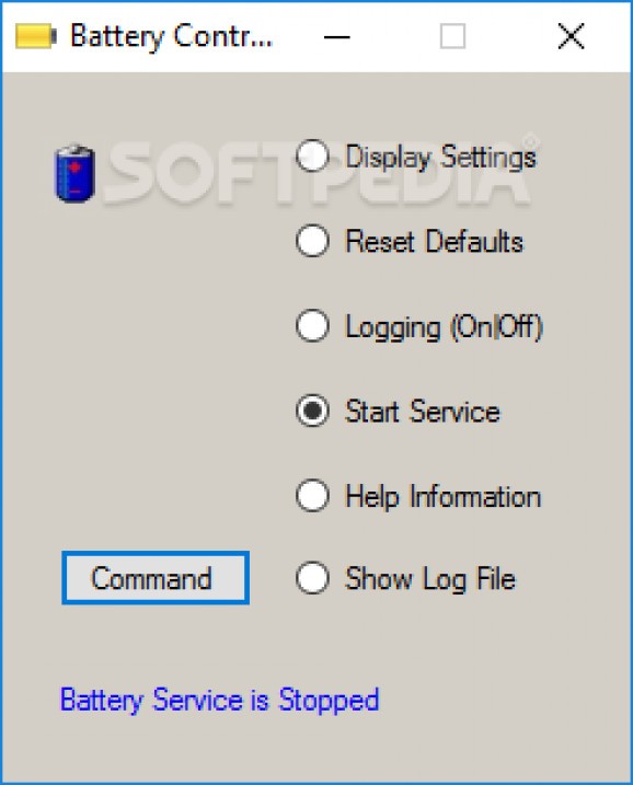 Battery Monitor Service screenshot