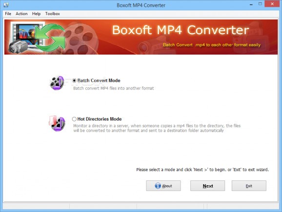 Boxoft MP4 Converter screenshot