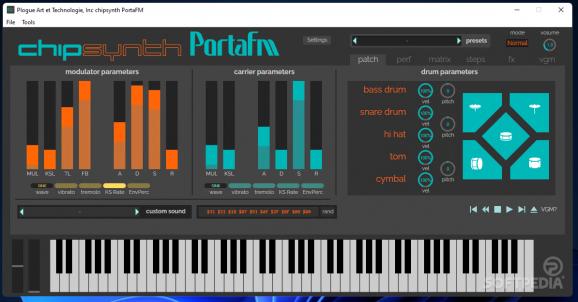 chipsynth PortaFM screenshot