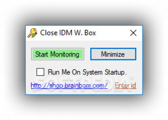 Close IDM W. Box screenshot