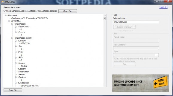 codefunk XML Editor screenshot